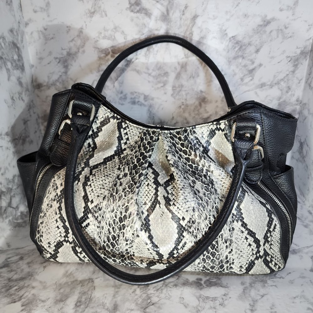 Apt 9 Hobo Bag | Black and White | Large Handbag